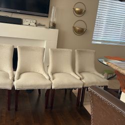 4 Dining chairs