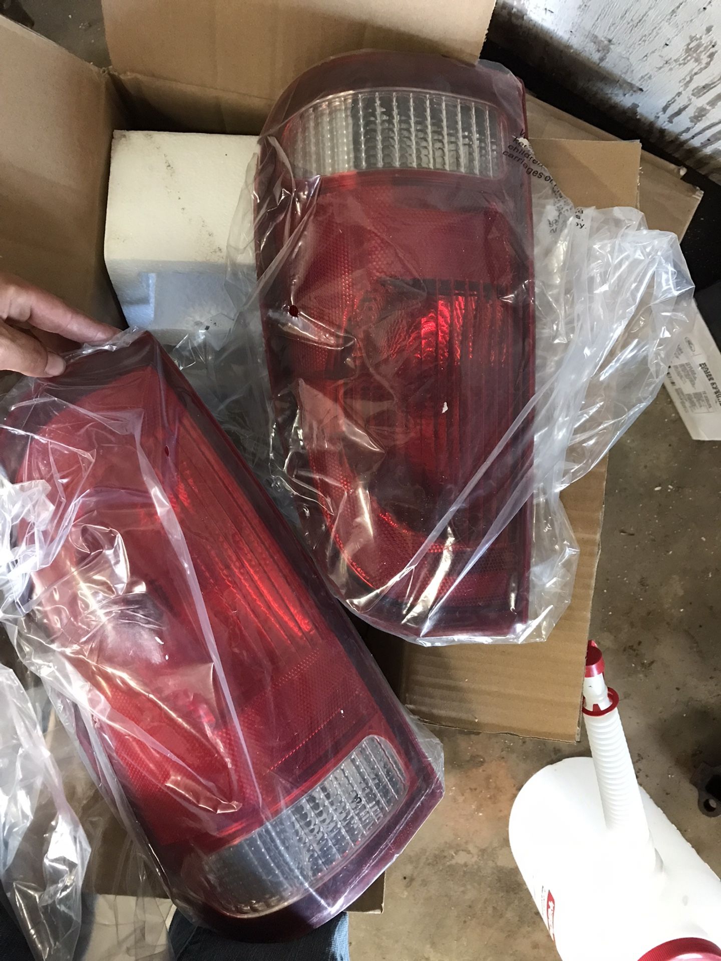 Tail Light And Head Light Lens Off Of 96 F150
