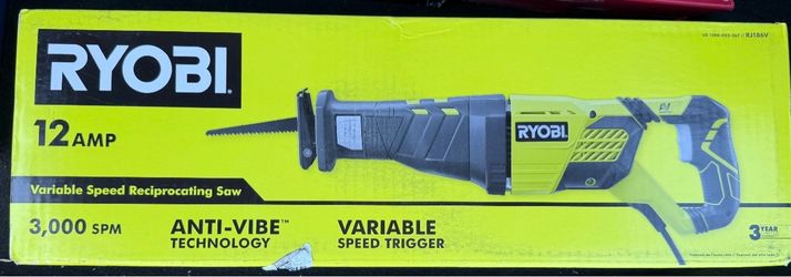 Ryobi 12 Amp Variable Speed Reciprocating Saw