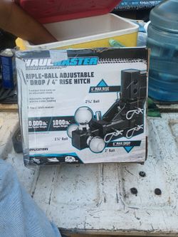 Haul Master Triple Rise Hitch
