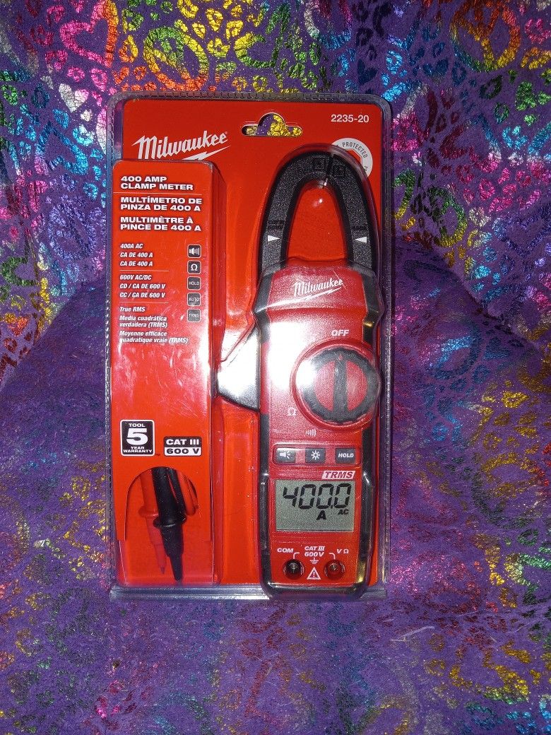 Milwaukee 400 Amp Clamp Meter