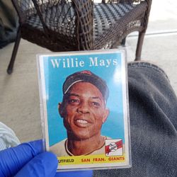 Willie Mays Vintage Card 