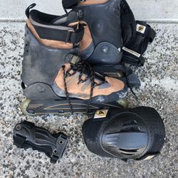 K2 Rollerblade Inline Skates With Pads And Bag, Size 11