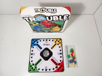 Trouble Game Pop-O-Matic Board Game