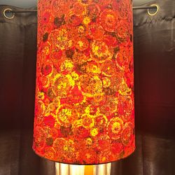 Vintage Monumental Space Age 50” Table Lamp