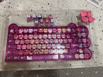 Clickeez keyboard open box