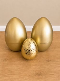 Gold Easter Eggs