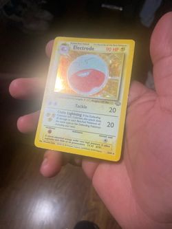 Electrode Pokemon Card