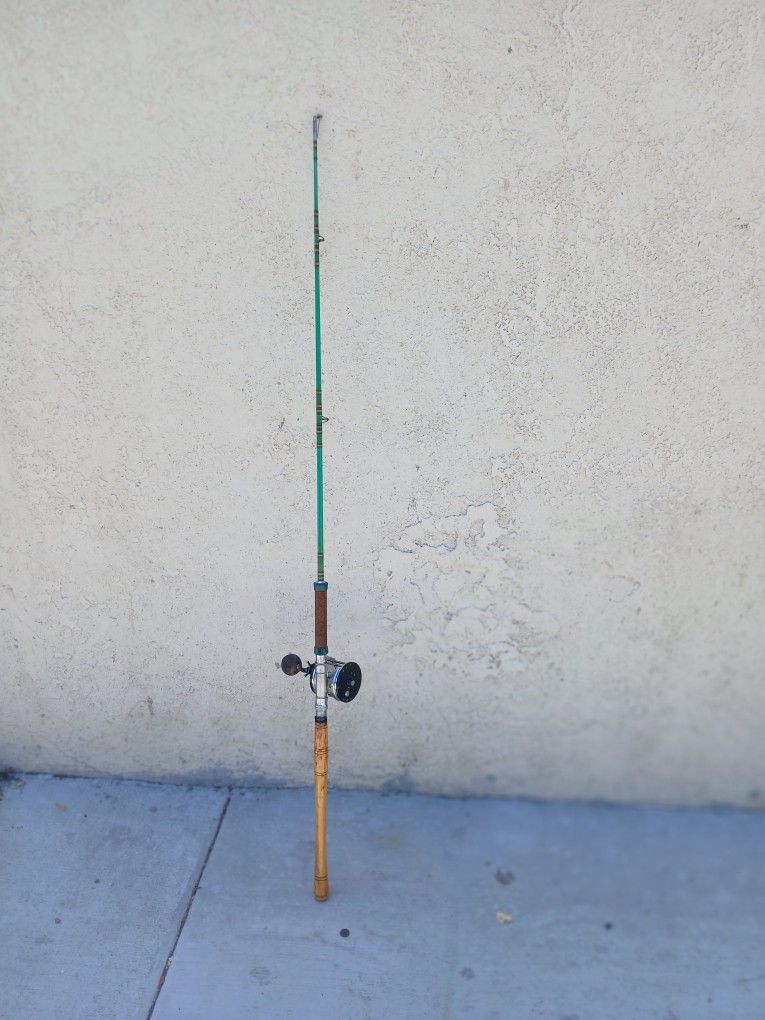 Vintage Fishing Rod w/ Reel