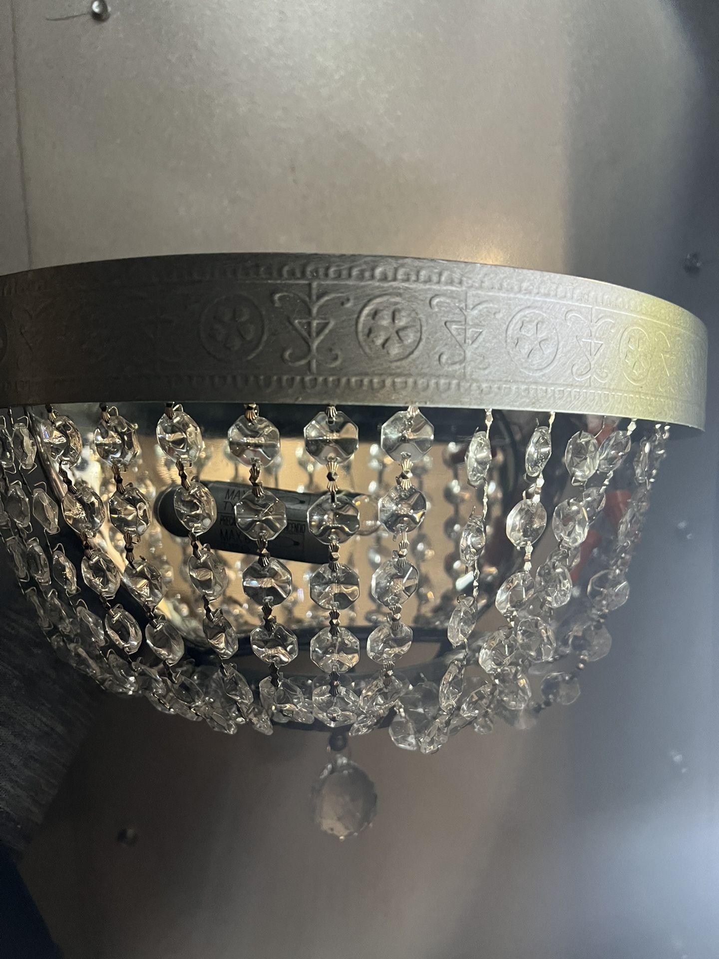 Crystal Sconce/light
