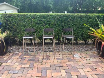 3 Modern Bar Stools from Design Within Reach- $50 Each OBO