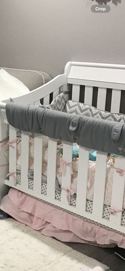 Crib Cover For Side Rails