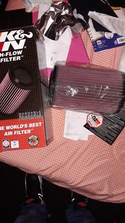 Brand New in Box K and N high flow air filter