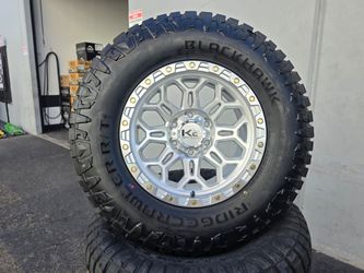 17" K2 wheels/rims 33" RT tires