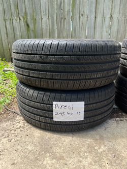 🔥 (2) Pirelli P Zero 245/40R19 – Performance Tires – DEAL 🔥