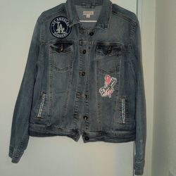 Dodgers Jean Jacket 