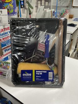 Paint Supplies, Paint Brushes, Tape, Caulking, Paint Kit, Sanding Block