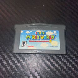 Nintendo Gameboy Advance Super Mario World Super Mario Advance 2