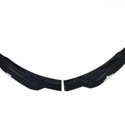 Front Bumper Lip Splitter Spoiler Gloss Black For 2014-2019 Corvette C7 Stage 2
