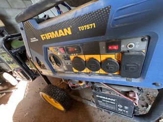 Firman generator t07(contact info removed)watt