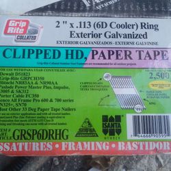 2 " x .113 (6D Cooler) Ring Exterior Galvanized Nails.
1050 total. 8 lbs