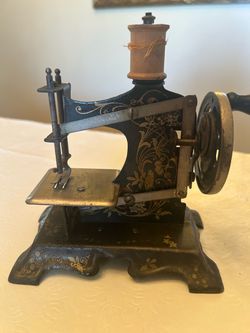 Vtg. German TOY Sewing Machine