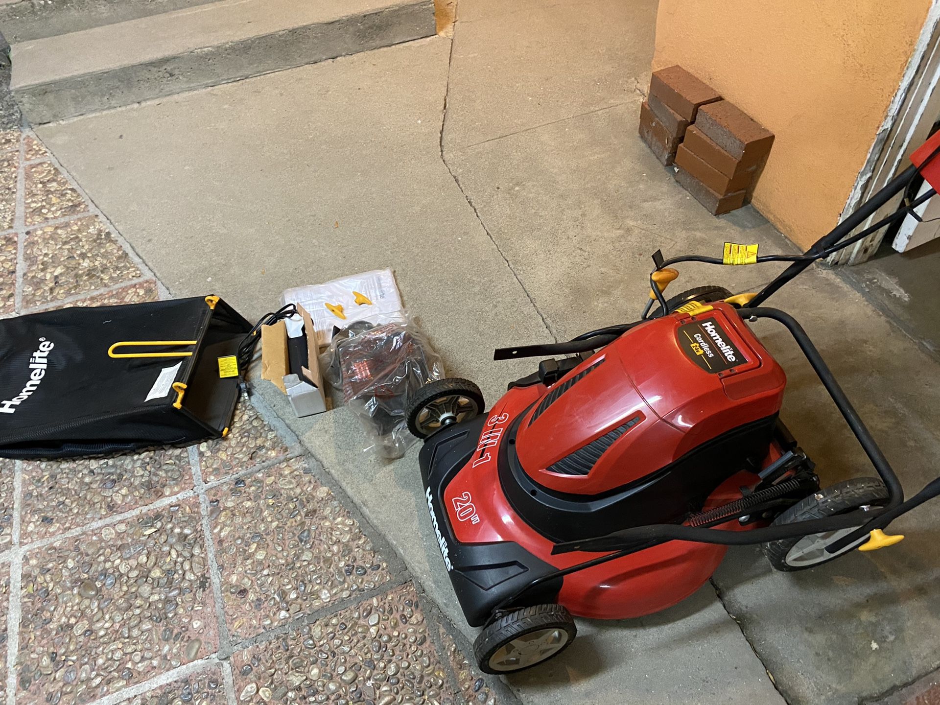 Homelite Lawn Mower electric 24V for Sale in Downey, CA OfferUp