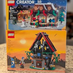 LEGO Majisto's Magical Workshop & Winter Market Stall