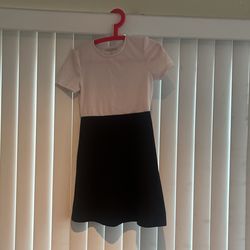 Zara Black And White Dress