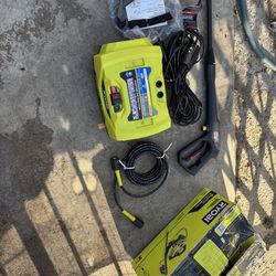 Rioby power washer. Electric