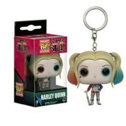 New Funko Pocket Pop Harley Quinn Keychain 