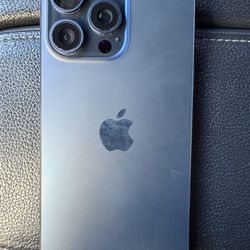 Used navy blue Apple iPhone 15 Pro Max