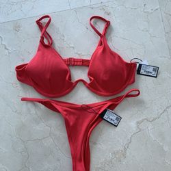 garage bikini bottom xs top m (push up) 