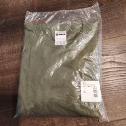 New Men's Soffe M375 Olive Drab Green Adult Long Sleeve T-Shirt in size XL.