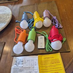 Viatek 6 Pack Battery Pull Lights