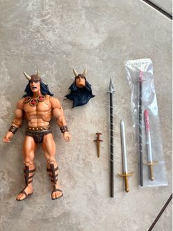 Super7 CONAN The Barbarian Figure with Bonus Death Weapons