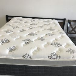 Queen Mattress Pillow Top