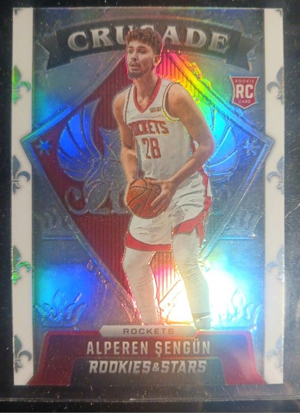 Really Nice 2020-21 Alperen Sengum Chronicles Honors Crusade Silver Prizm Rookie Card #637