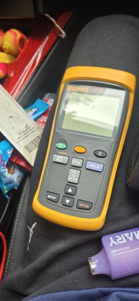 Fluke 52 II Thermometer For H VAC