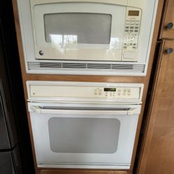 Built In General Electric Microwave And Oven