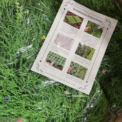 Brand New Hedge Mat Backdrop