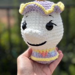 Mrs. Potts 🫖 Handmade 🧶 Crochet 🧶 Plushie
