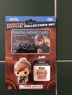 $15 fantastic beast digital copy and funko toy