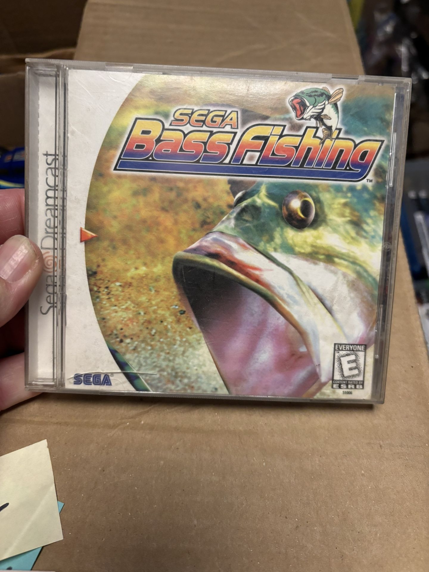 Sega Bass Fishing For Sega Dreamcast