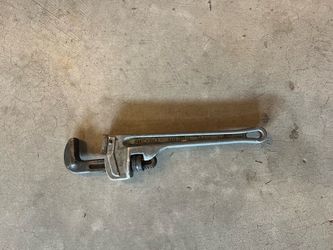 12” Ridgid aluminum pipe wrench