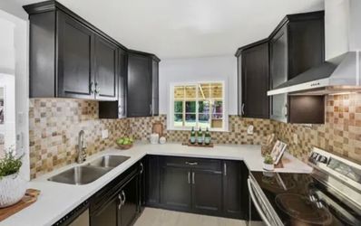 Kitchen cabinets