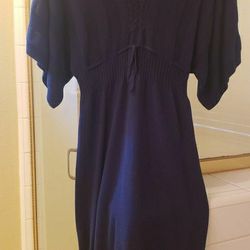 Max Studio Navy Blue Dress 