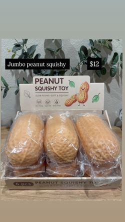 Jumbo peanut squishy