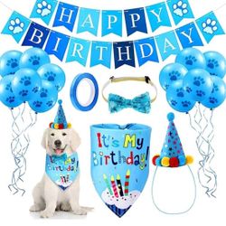 New Dog Birthday Supplies 