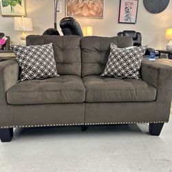 Comfy Loveseat Ready For Delivery 